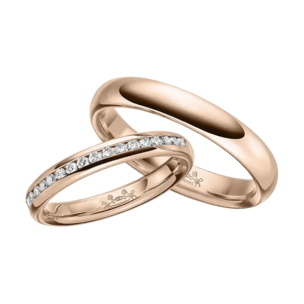 Trauringe Rotgold 