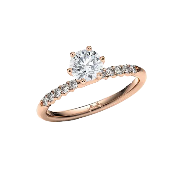 Verlobungsringe Rotgold 